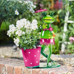 Brolly Frog Planter