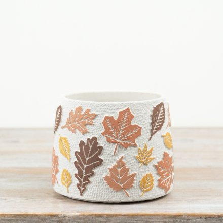 Autumn Leaf Planter