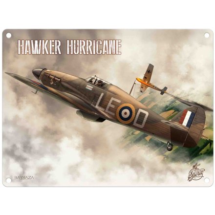 Hawker Hurricane Metal Sign