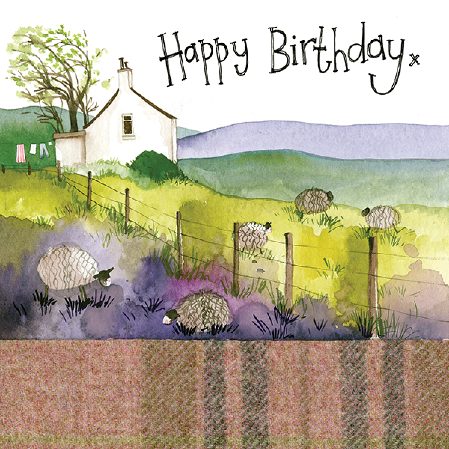 Alex Clark Greeting Card