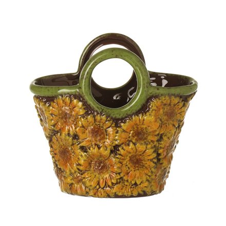 Sunflower Bag Vase