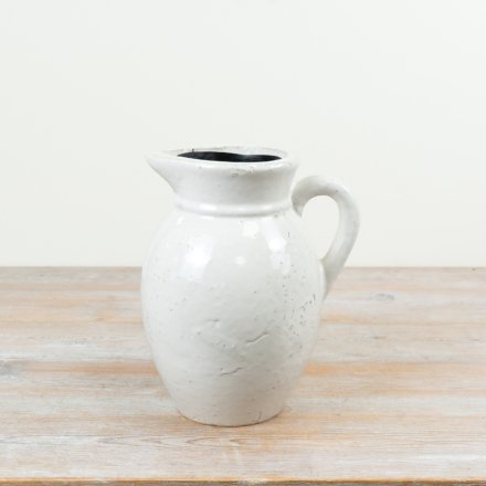 White Jug Vase